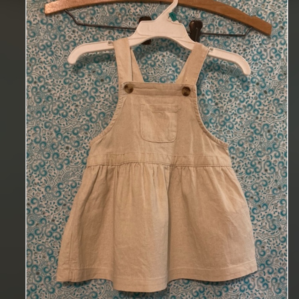 Old Navy Pinafore Dress, Size: 6-12 Mos.